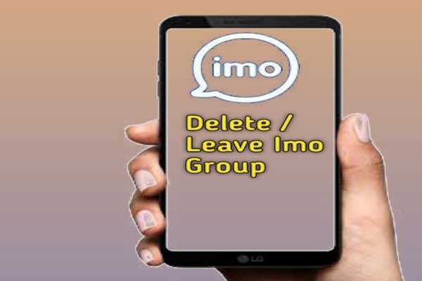 Delete or Leave Imo Group - Removal Imo Groups