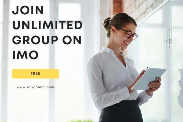 How To Join unlimited Group On Imo | Salyan Tech