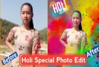 How To Edit Holi Photo 2021 - Happy Holi