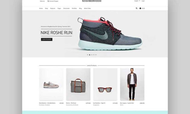 Neighborhood - Responsive Multi-Purpose Shop Theme
